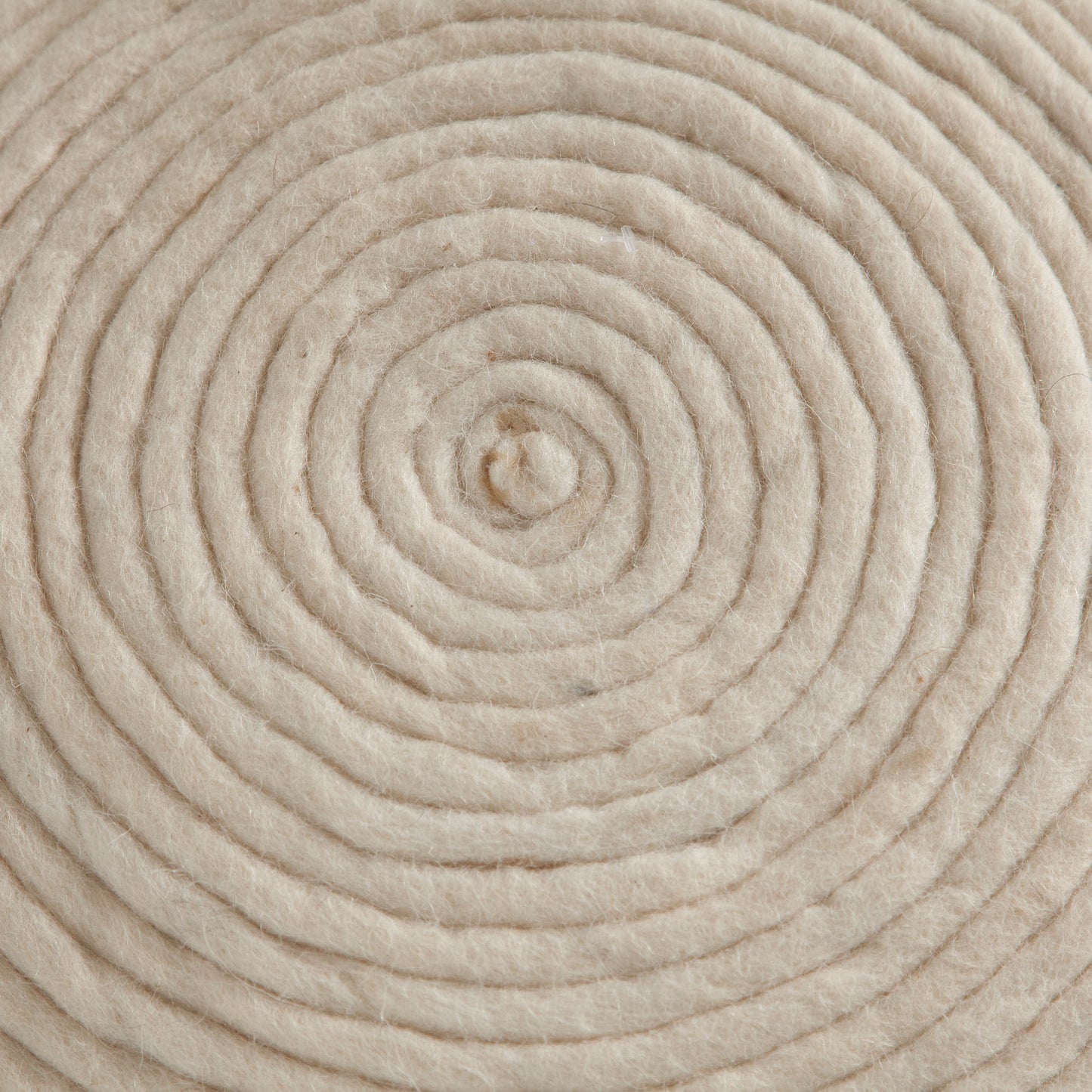 Wool Pouf