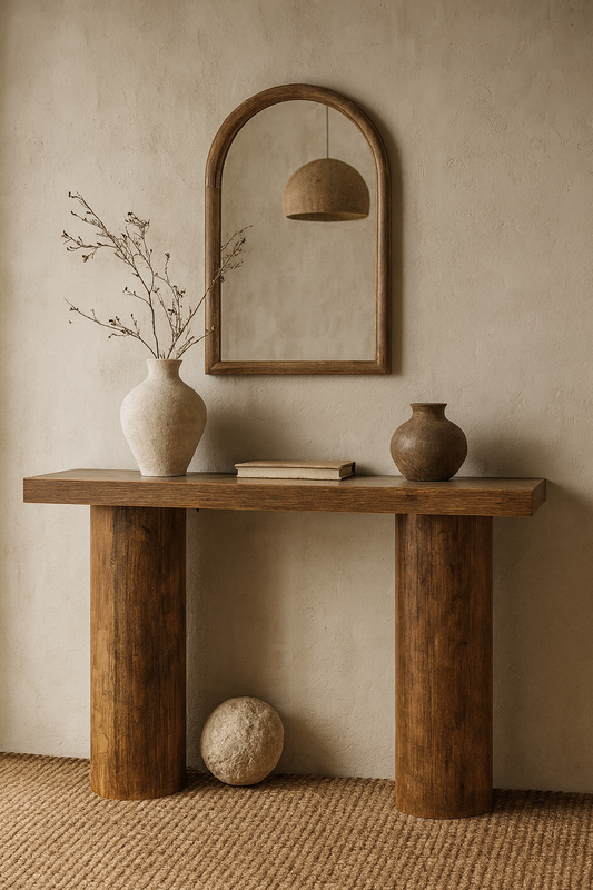 Rustic Modern Console Table