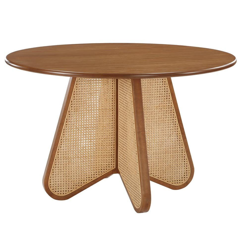 Round Solid Wood Dining Table