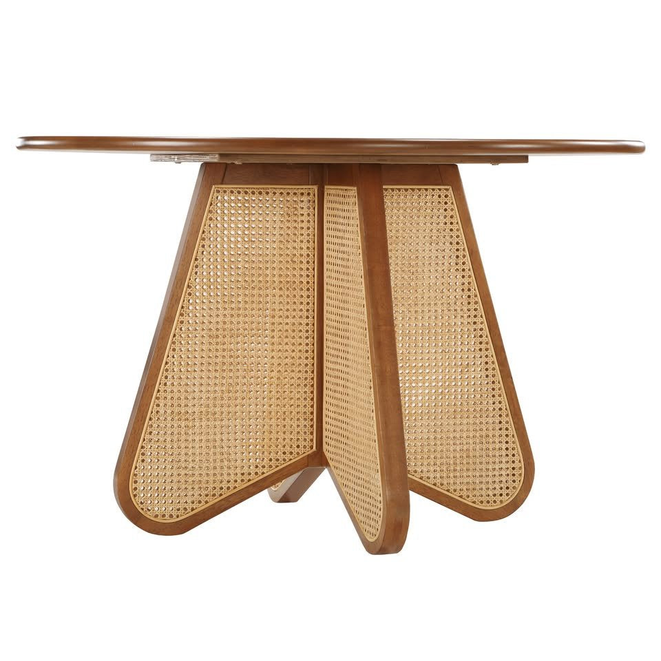 Round Solid Wood Dining Table