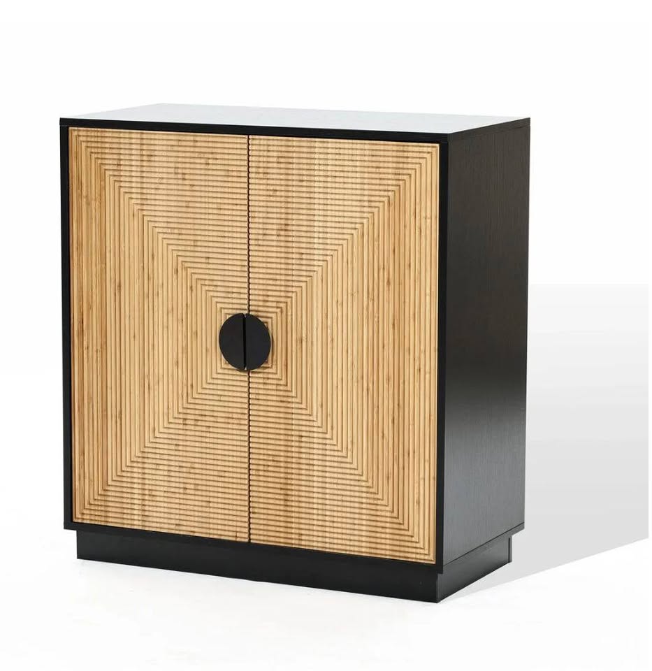 Bamboo Accent Cabinet