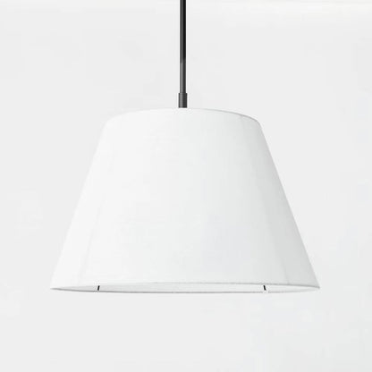 Oversized Sheer Pendant White