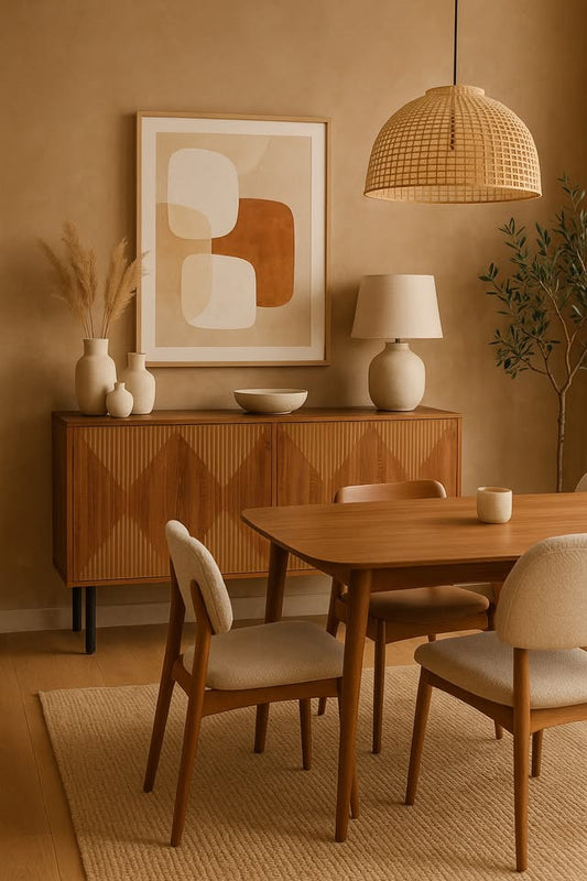 Brown Credenza Cabinet