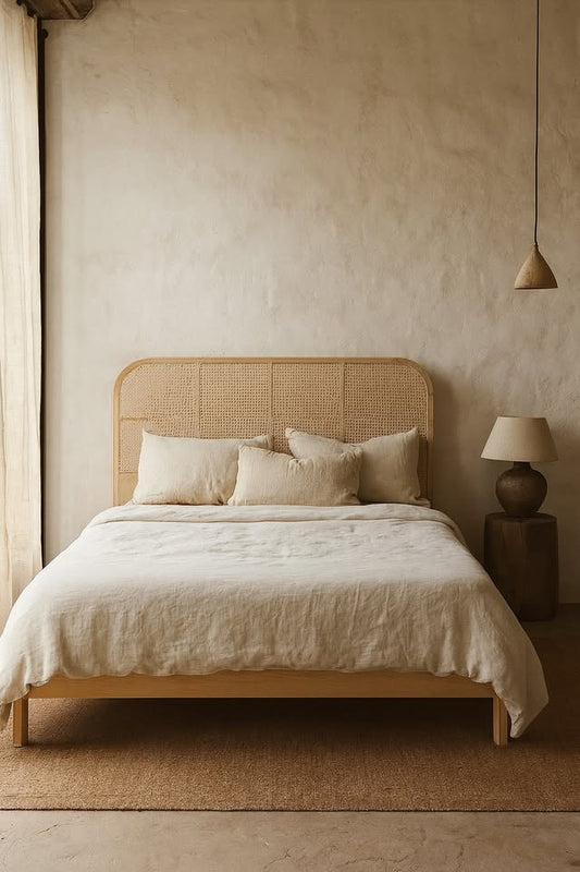 Queen Rattan Bed Frame