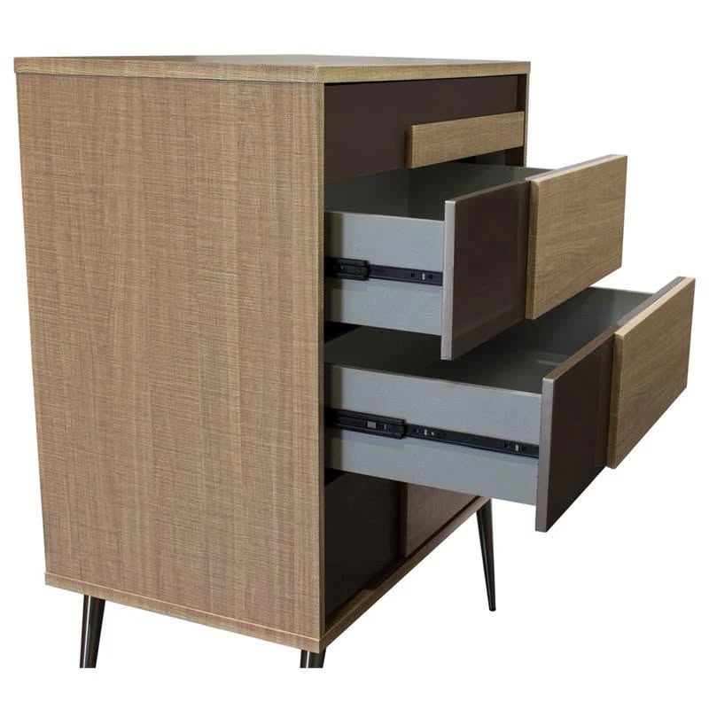 Mid Century Modern 4 Drawer Dresser