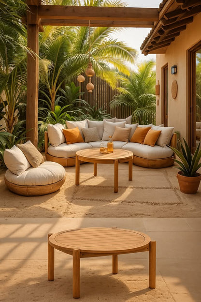 Belmont Round Outdoor Coffee Table