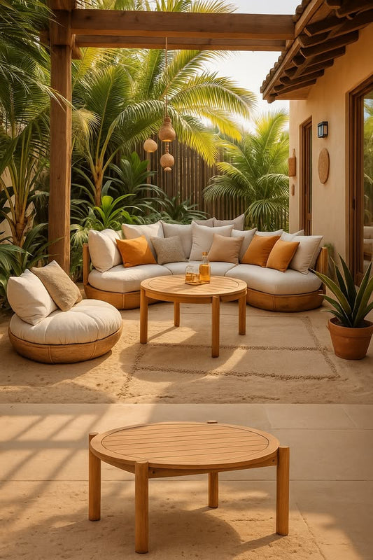 Belmont Round Outdoor Coffee Table