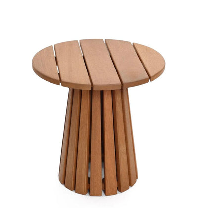 Wood Outdoor Patio Side Table