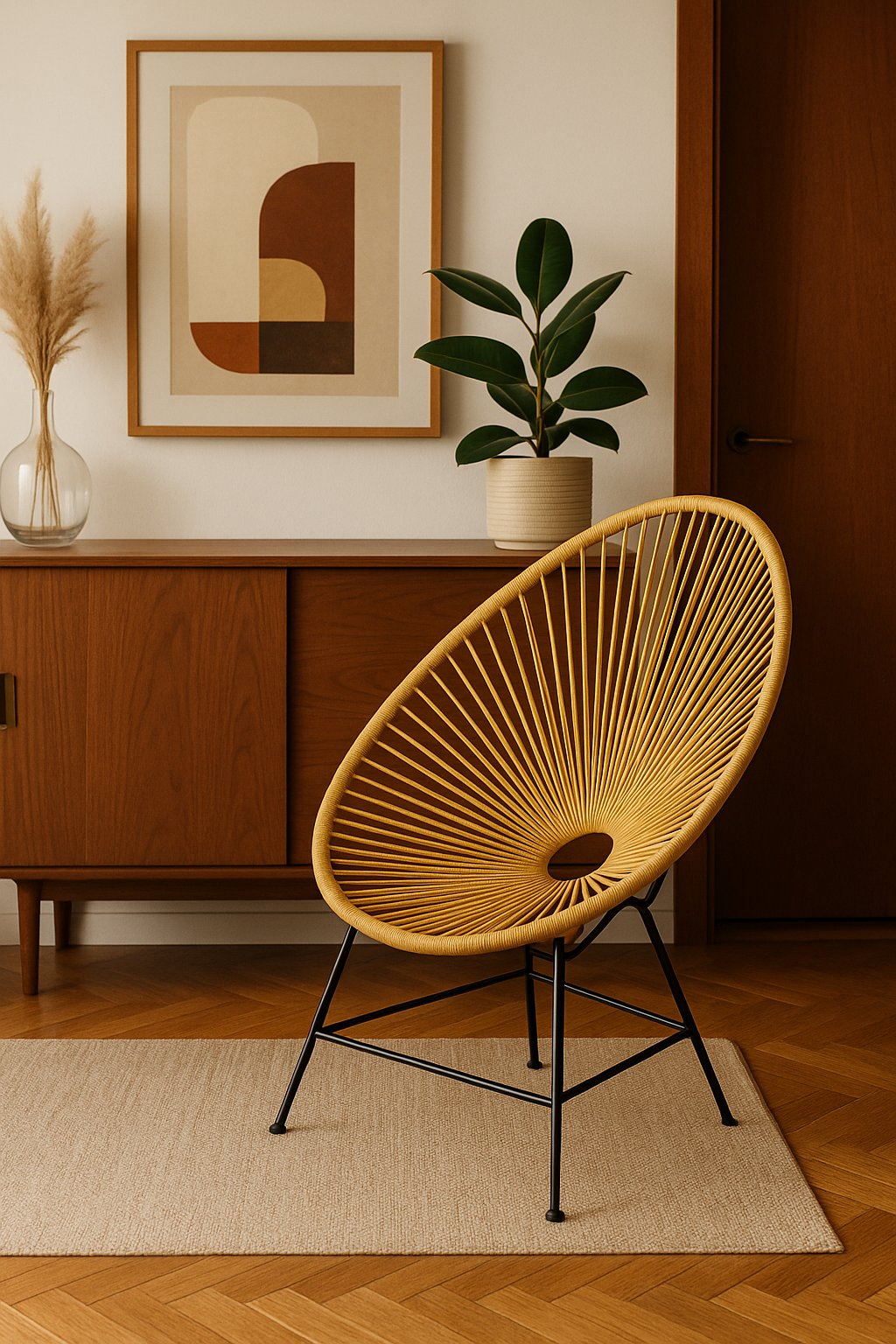 Yellow Acapulco Chair