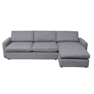 2 PC Reversible Sectional 118" (sofa / chaise)