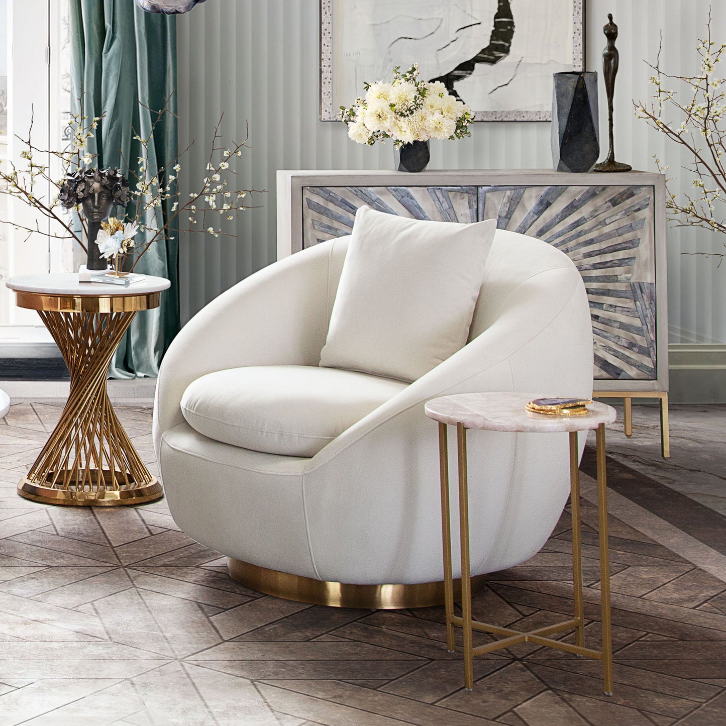Celine Swivel Chair