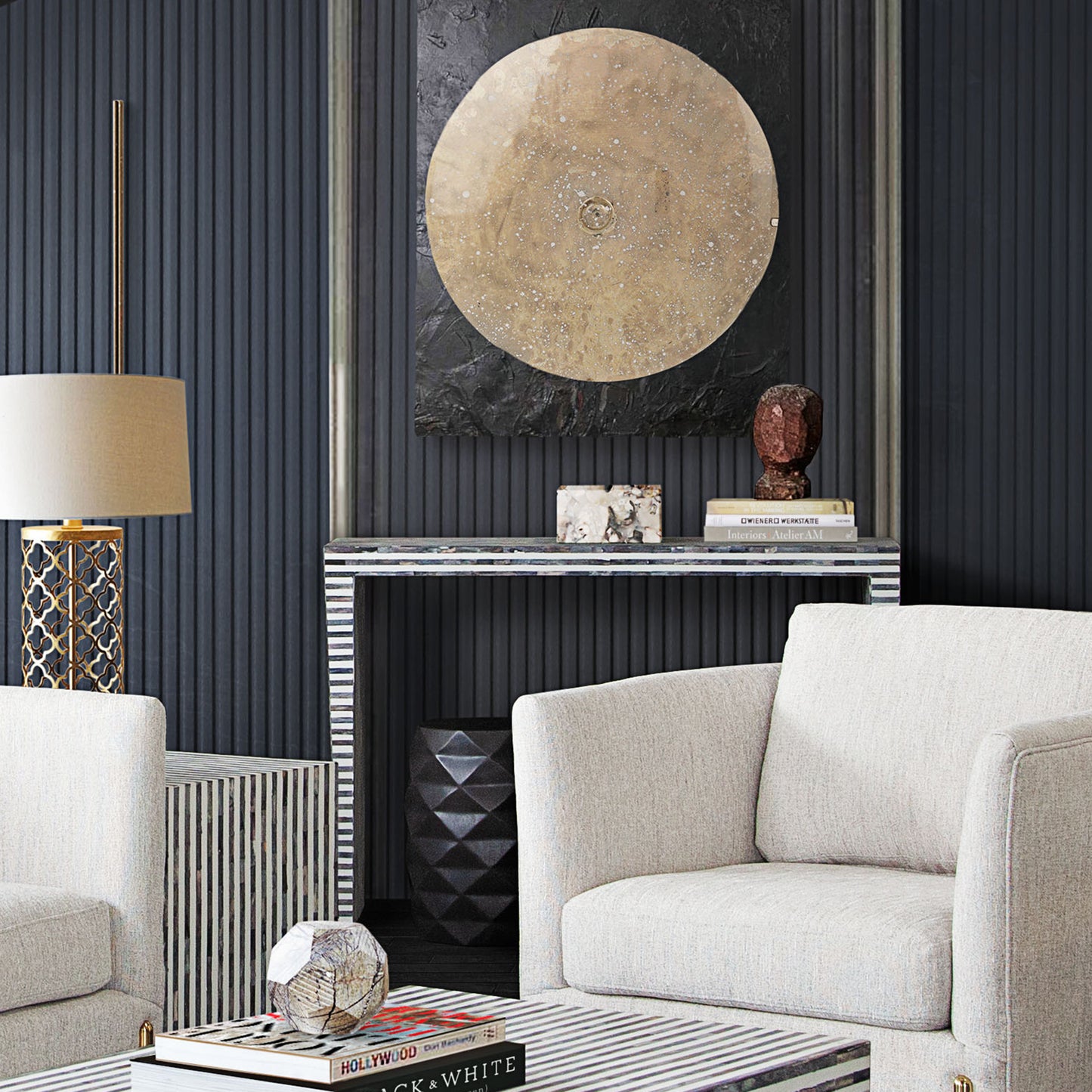 Mosaic Console Table