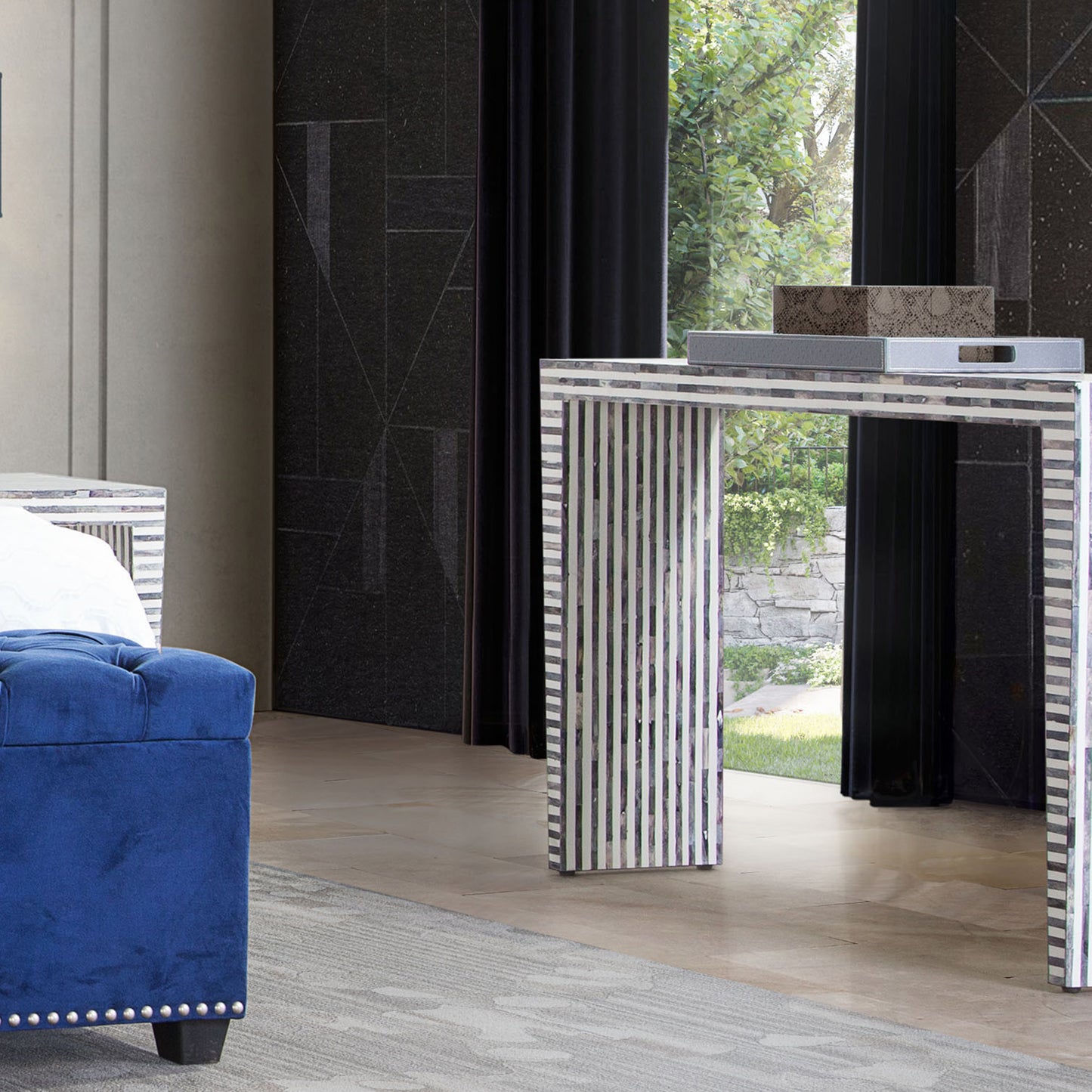 Mosaic Console Table