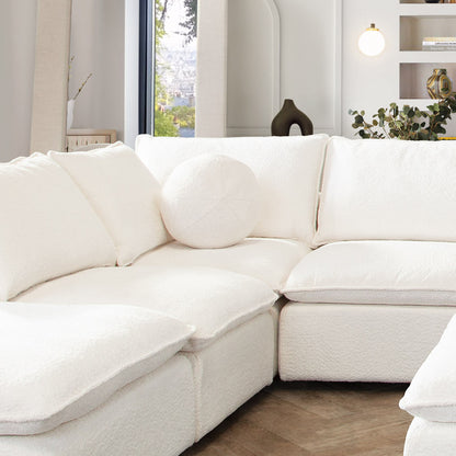 Large Round Accent Pillow