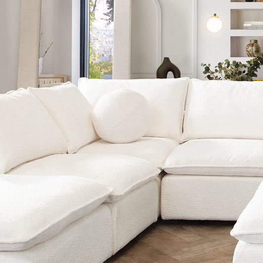 Large Round Accent Pillow