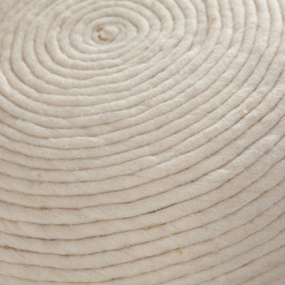 Wool Pouf