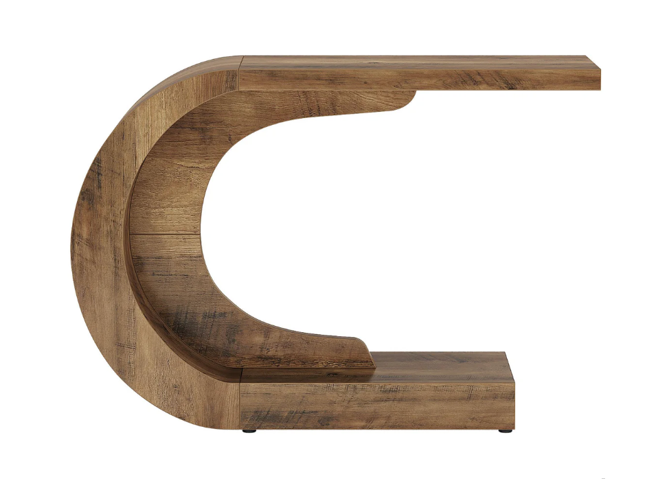 Modern Curved Console Table