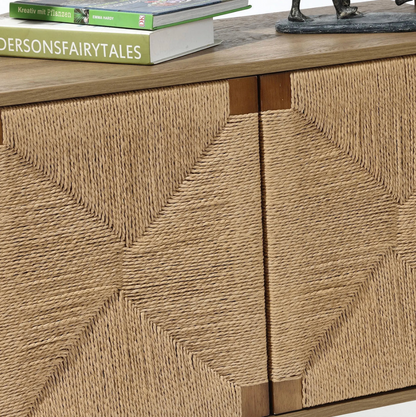 Bookcase with 2-Door Cabinet