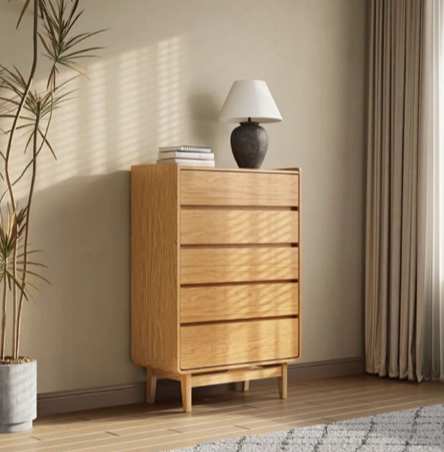 Mid-Century 5-Drawer Dresser / Chest