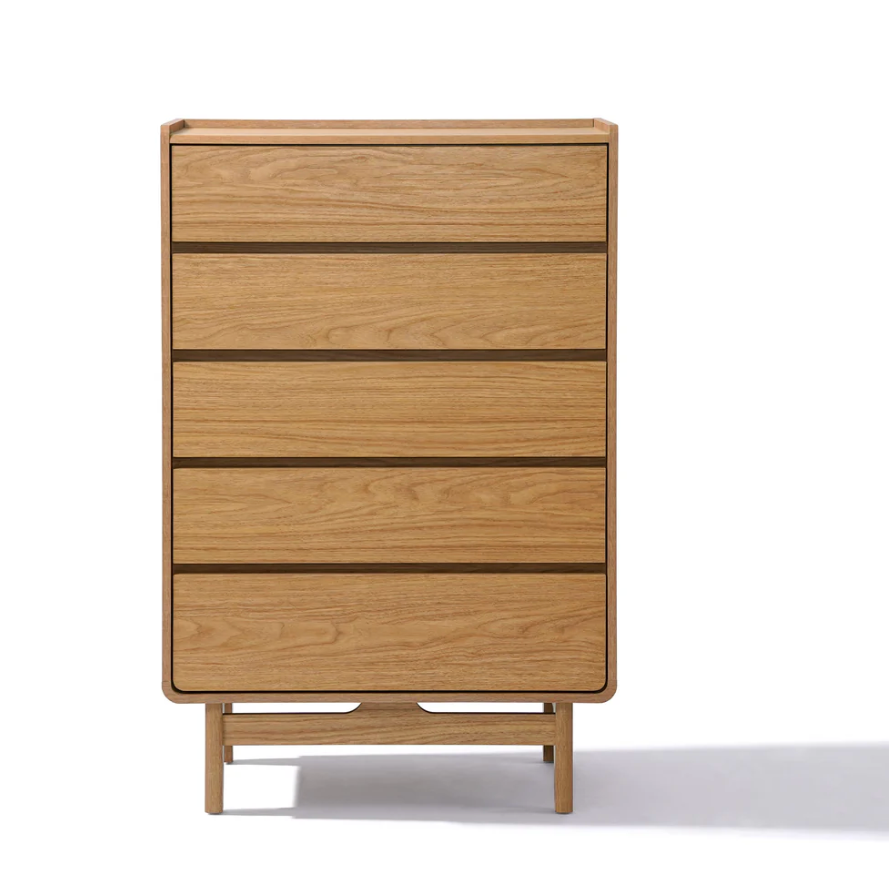 Mid-Century 5-Drawer Dresser / Chest