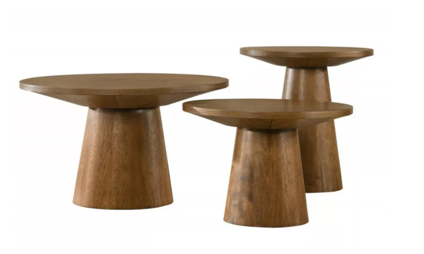 The Pedestal Table Trio