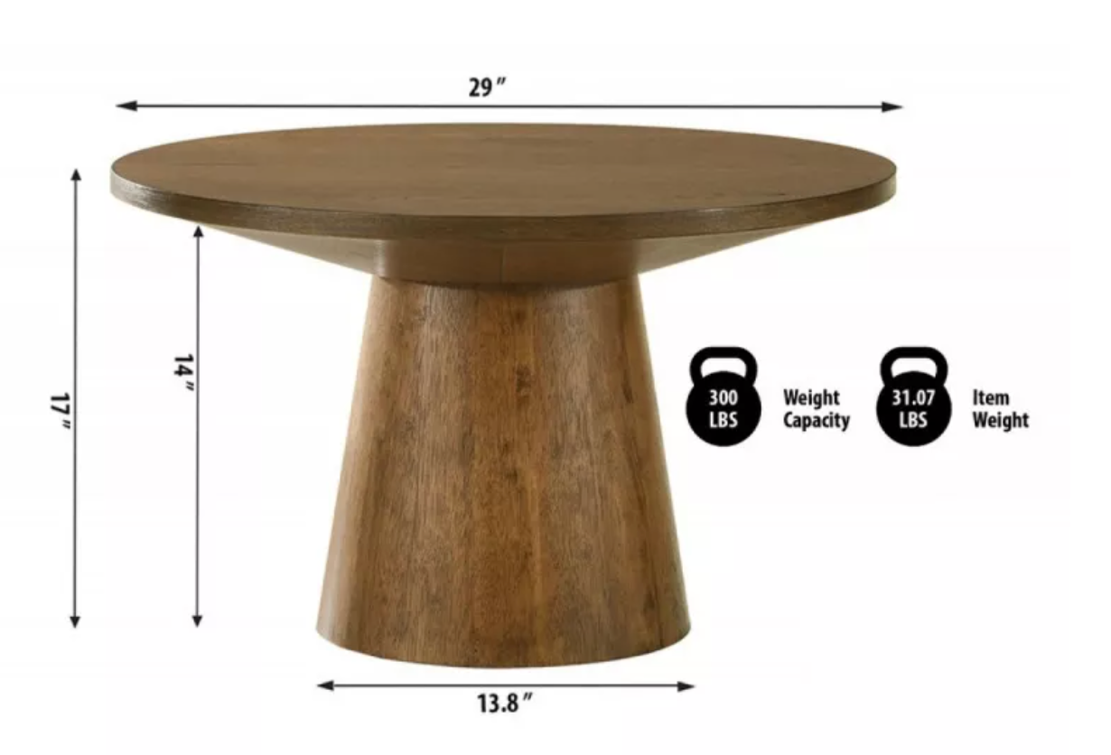 The Pedestal Table Trio