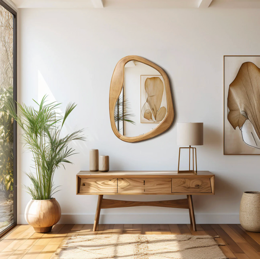 The Oliva Oak Mirror