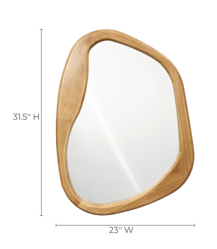 The Oliva Oak Mirror