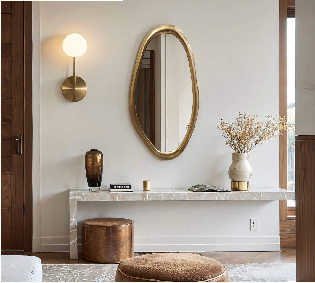 Brisa Gold Mirror