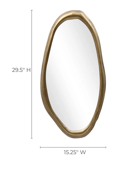 Brisa Gold Mirror