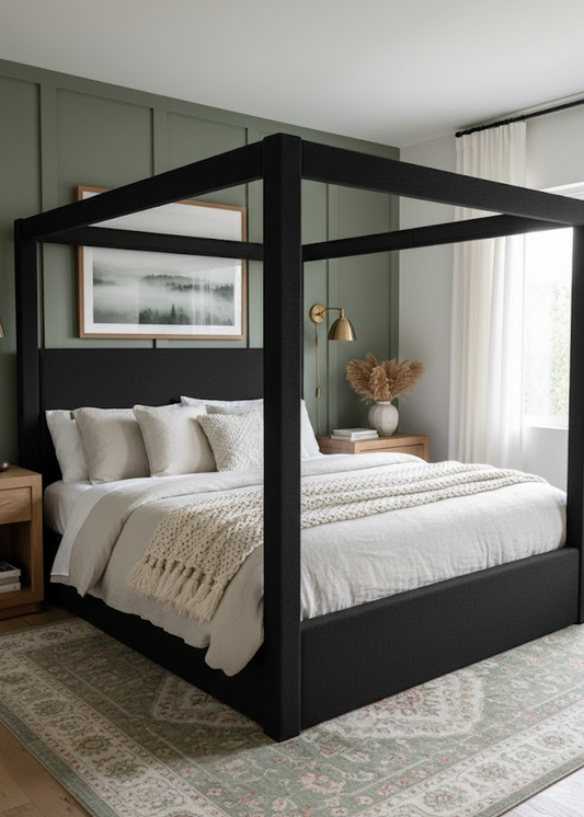 The Nightfall Canopy Bed