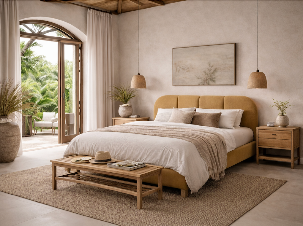 Cielo Upholstered Bed Frame