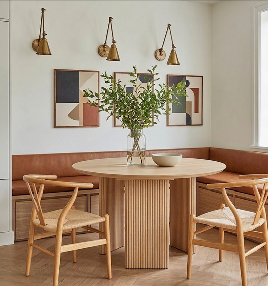 Triad Fluted Dining Table
