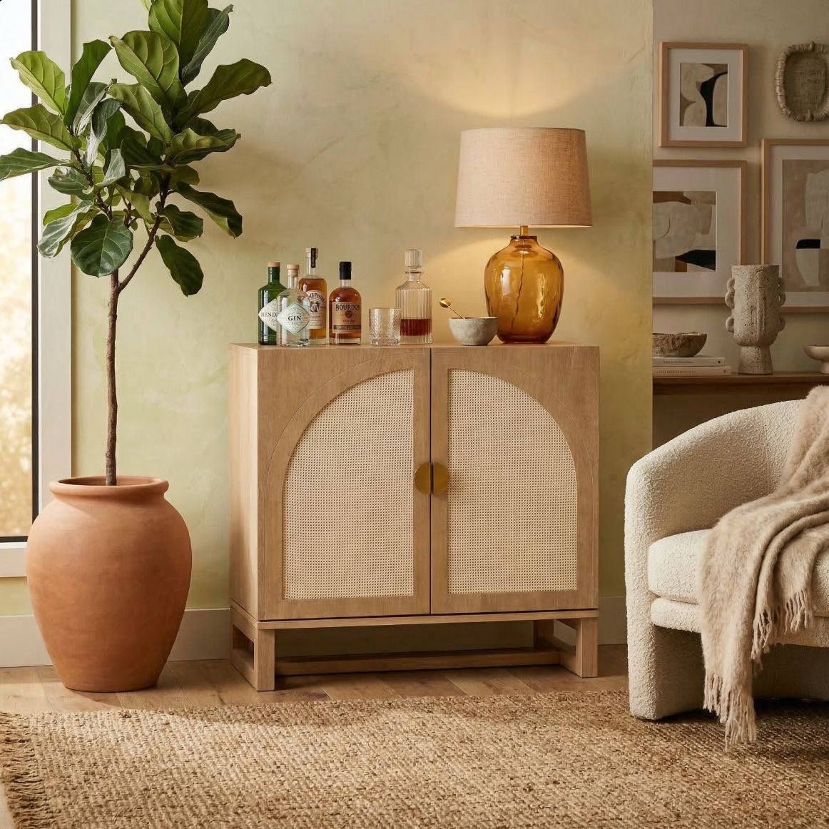 Honey Cabinet