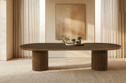 Extendable Belinda Oval Dining Table