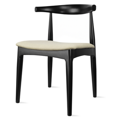 Adams Dining Chair (Cream Fabric Cushion)
