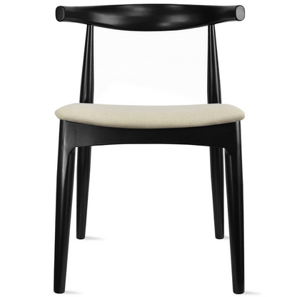 Adams Dining Chair (Cream Fabric Cushion)