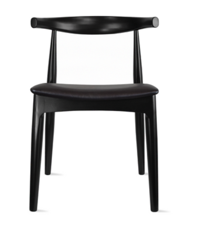 Adams Dining Chair (Black Cushion)