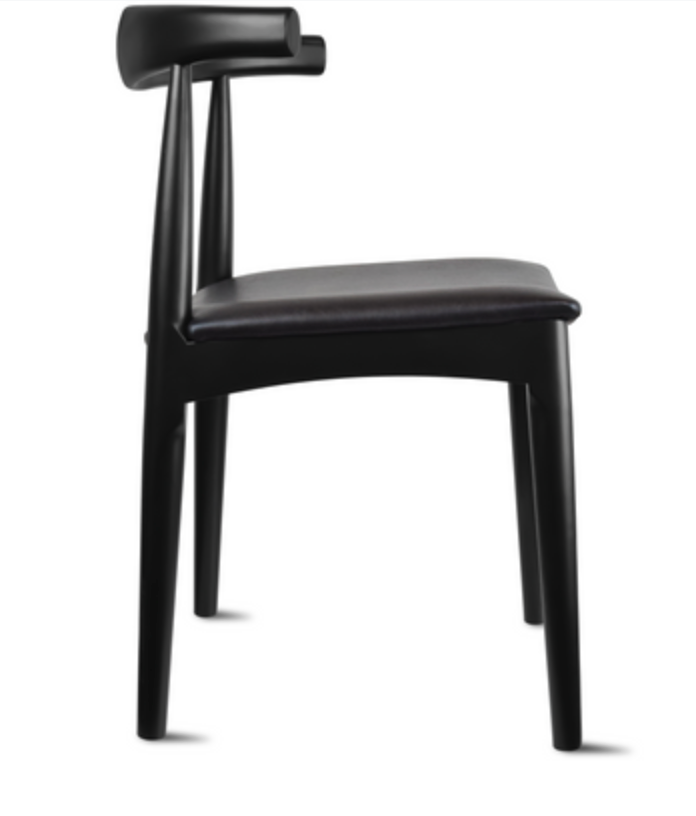 Adams Dining Chair (Black Cushion)
