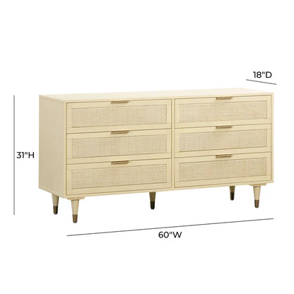Sierra 6 Drawer Dresser