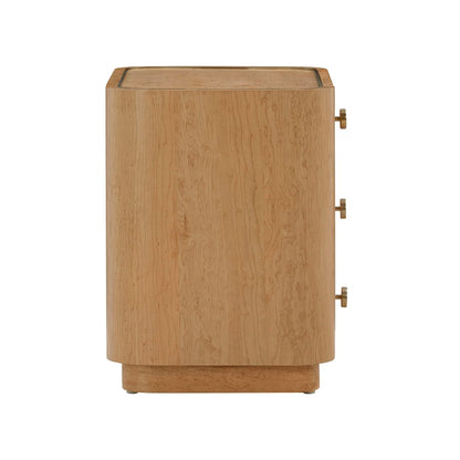 Abigail 3-Drawer Nightstand