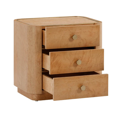 Abigail 3-Drawer Nightstand