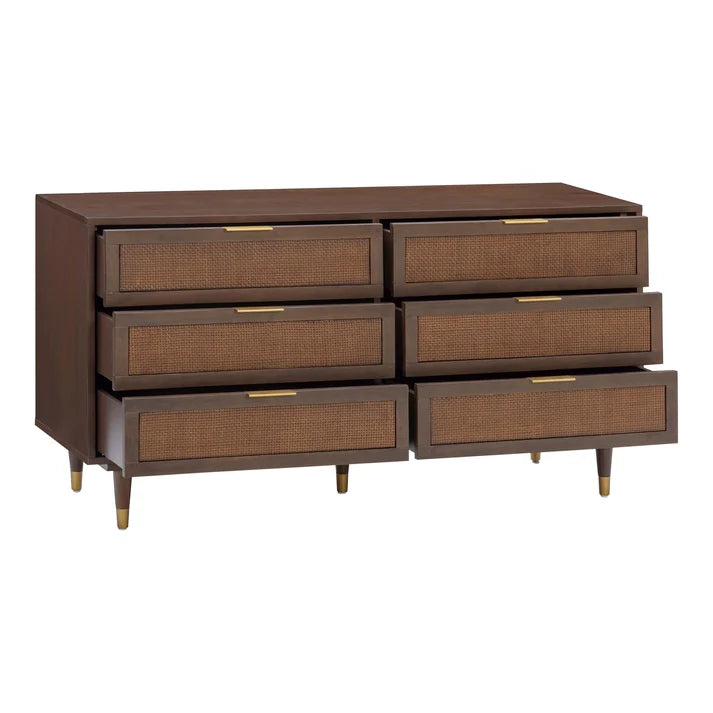 Sierra 6 Drawer Dresser
