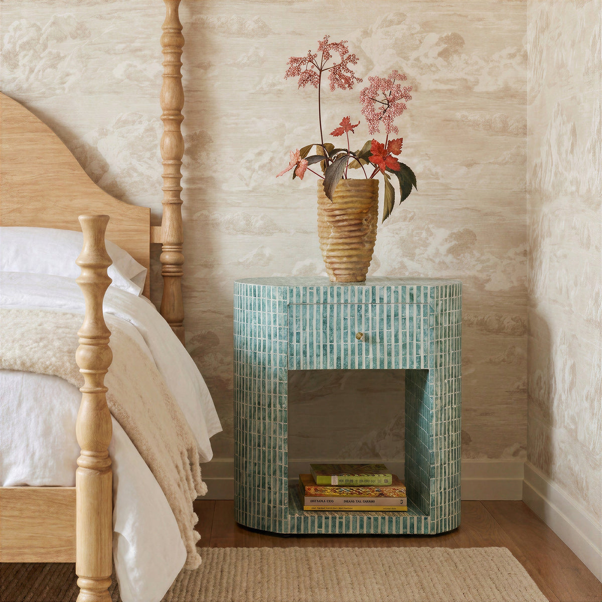Prim Capiz Shell Nightstand - TOV-B54953