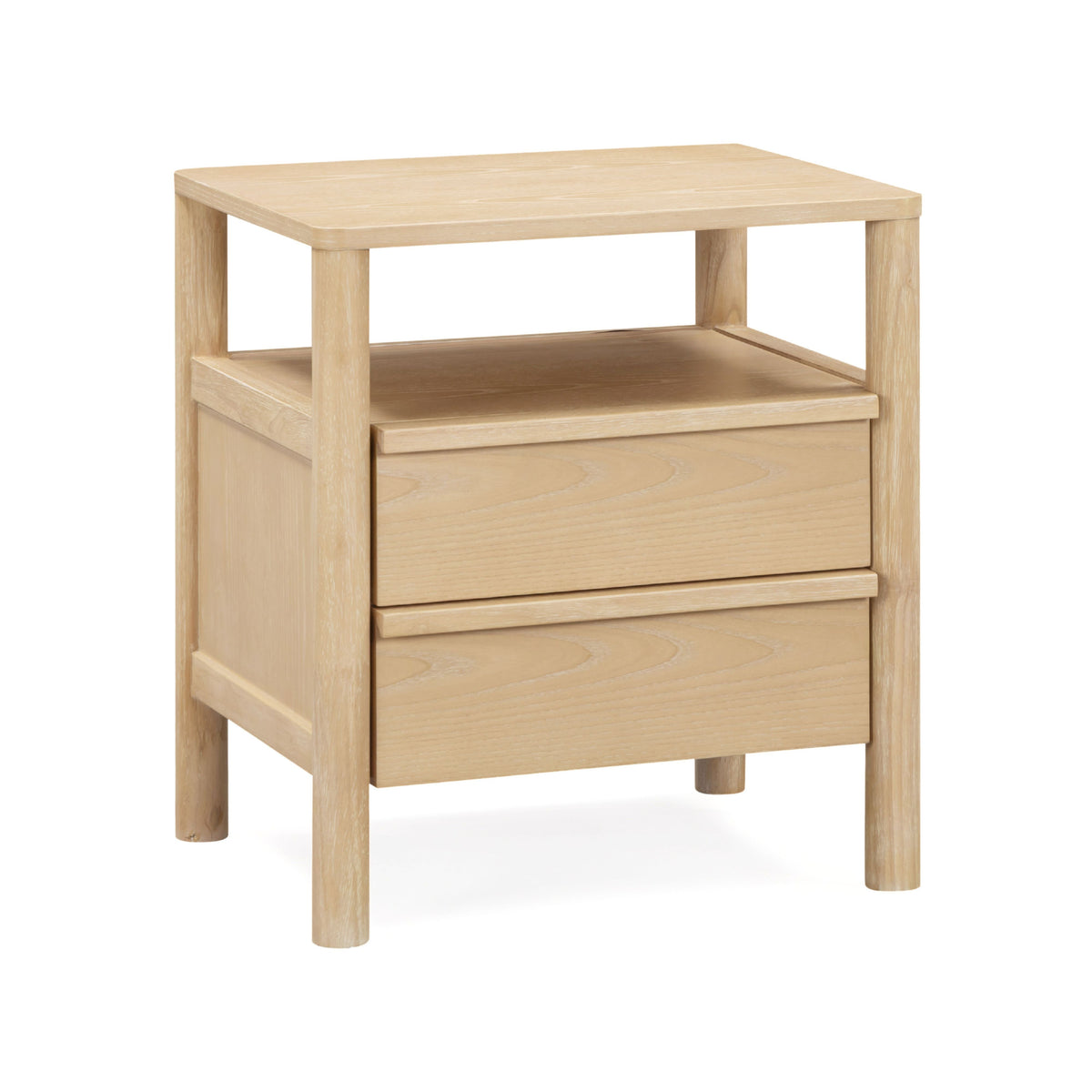 Tyra Ash 2-Drawer Nightstand - TOV-B55016