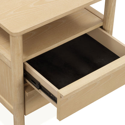 Tyra Ash 2-Drawer Nightstand - TOV-B55016