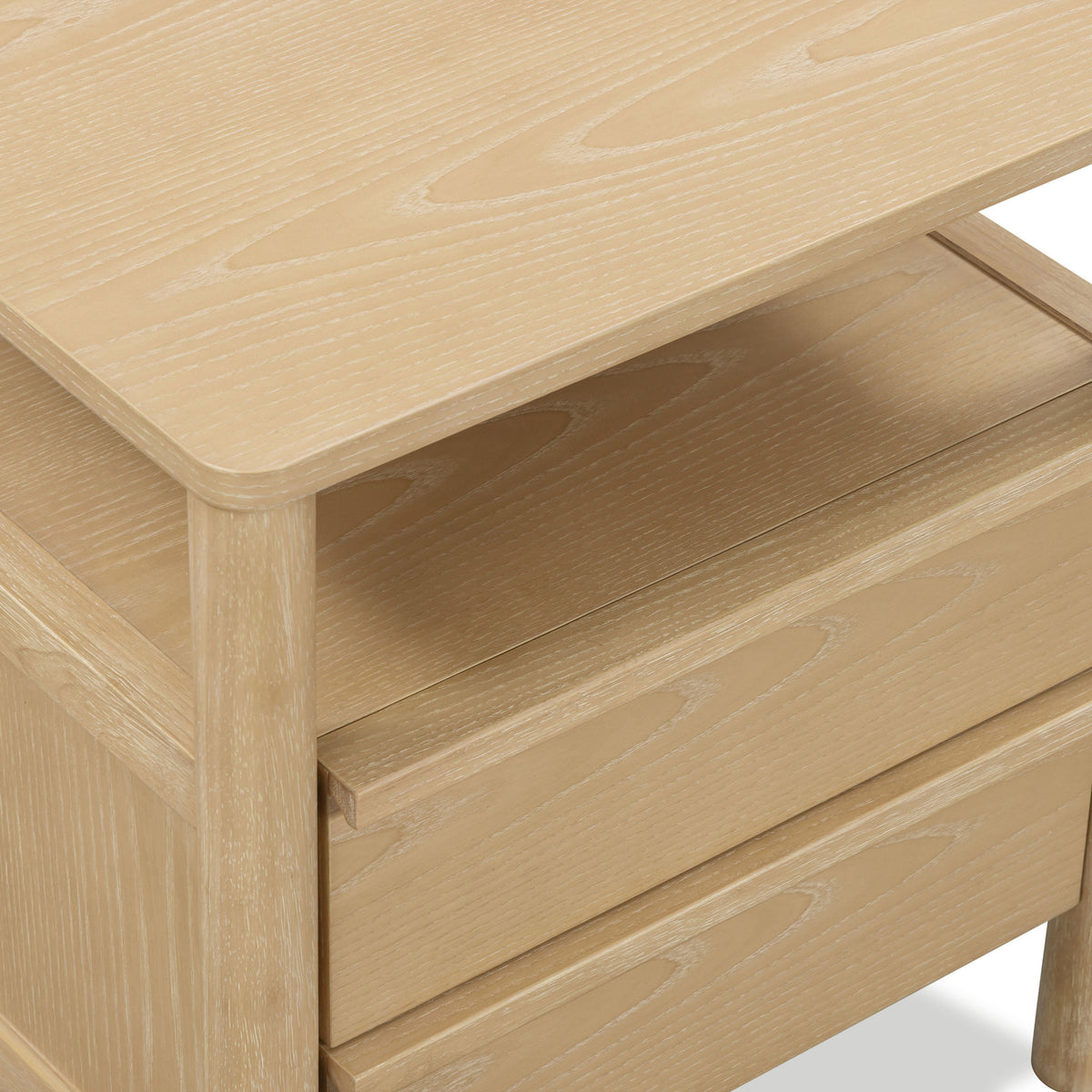 Tyra Ash 2-Drawer Nightstand - TOV-B55016