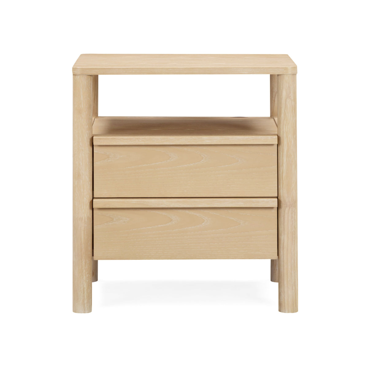 Tyra Ash 2-Drawer Nightstand - TOV-B55016