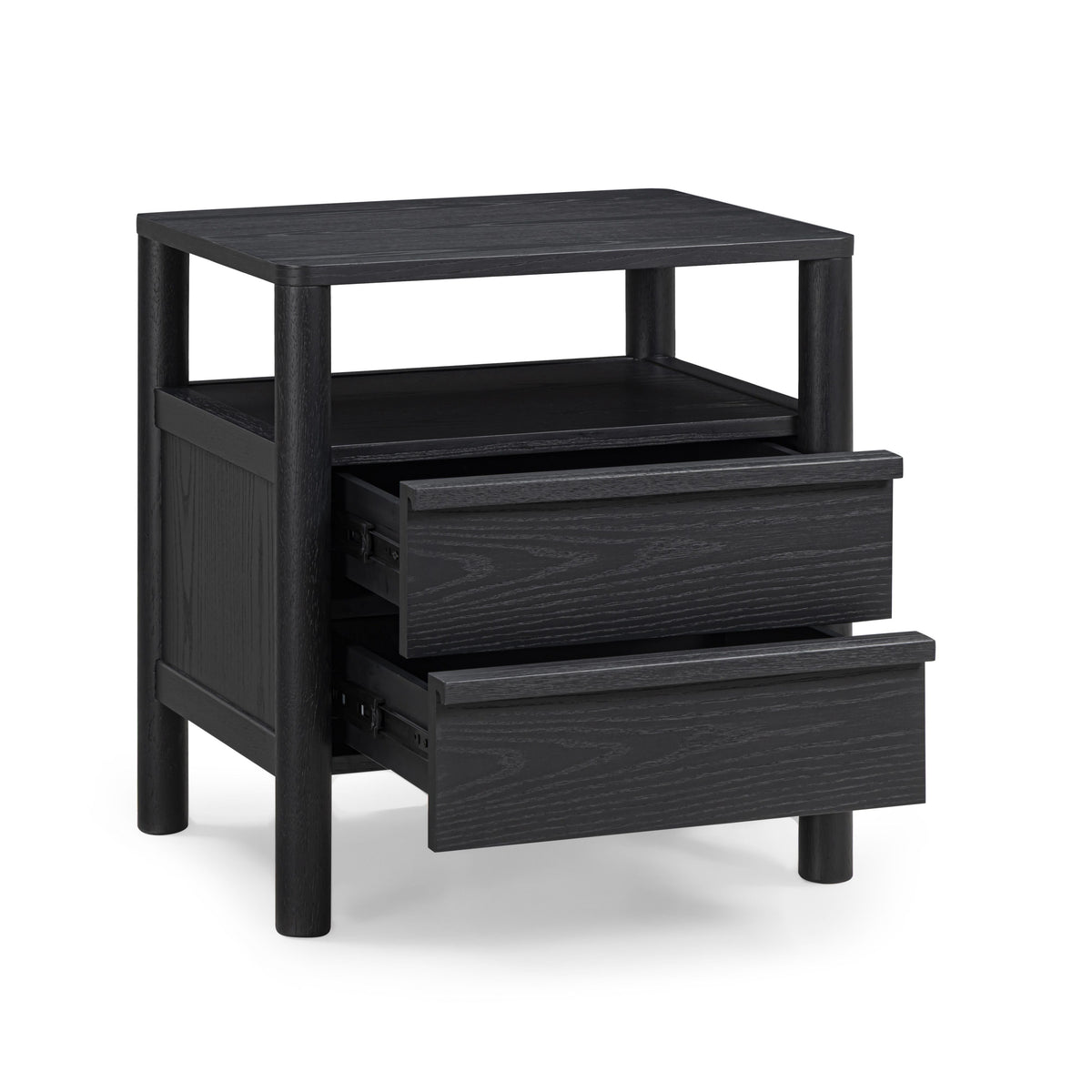 Tyra Ash 2-Drawer Nightstand - TOV-B55018
