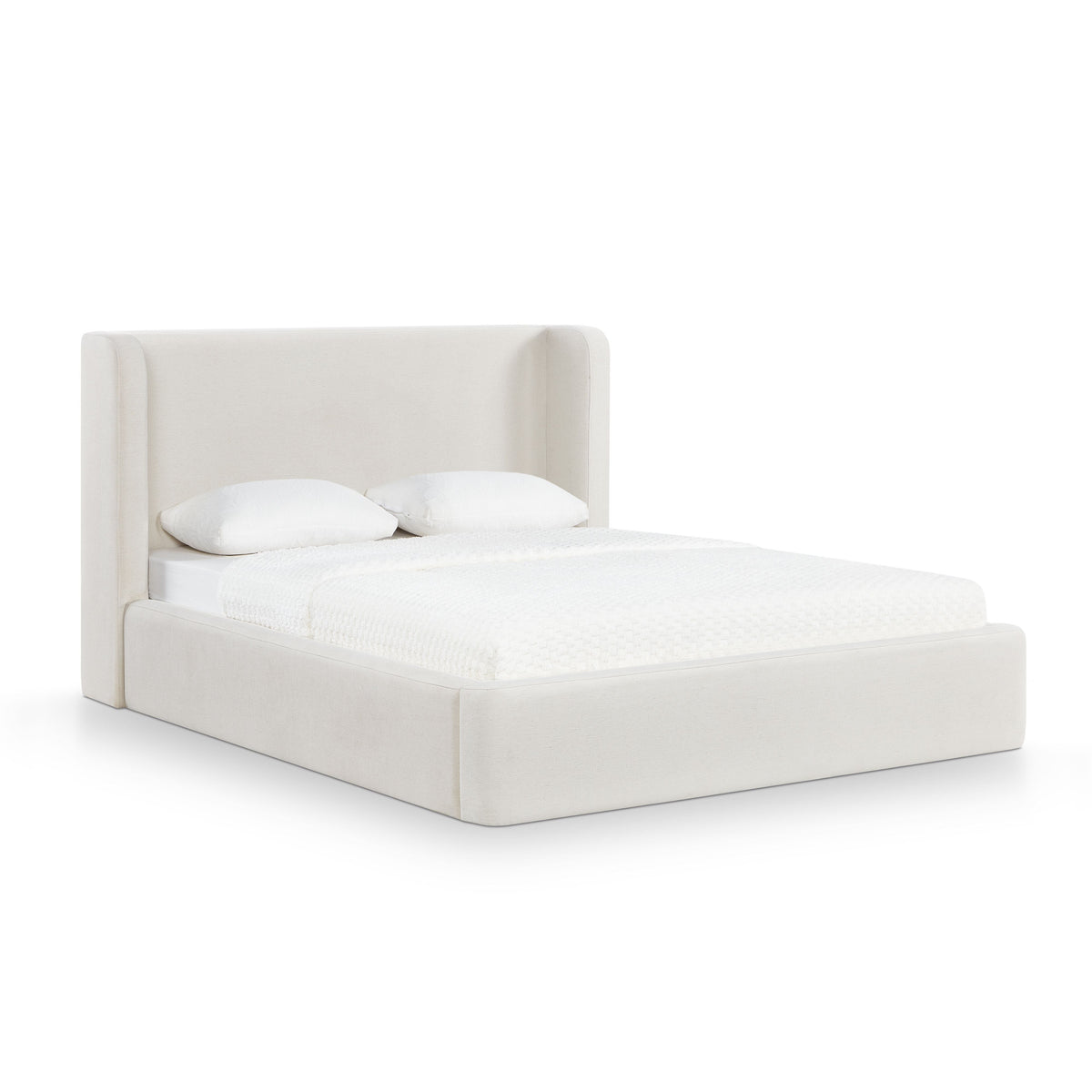 Harmony Performance Chenille Storage Bed - TOV-B69443